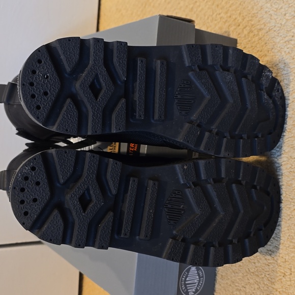 Men's Black Tactical Ops Waterproof Boot - Picture 2 of 6